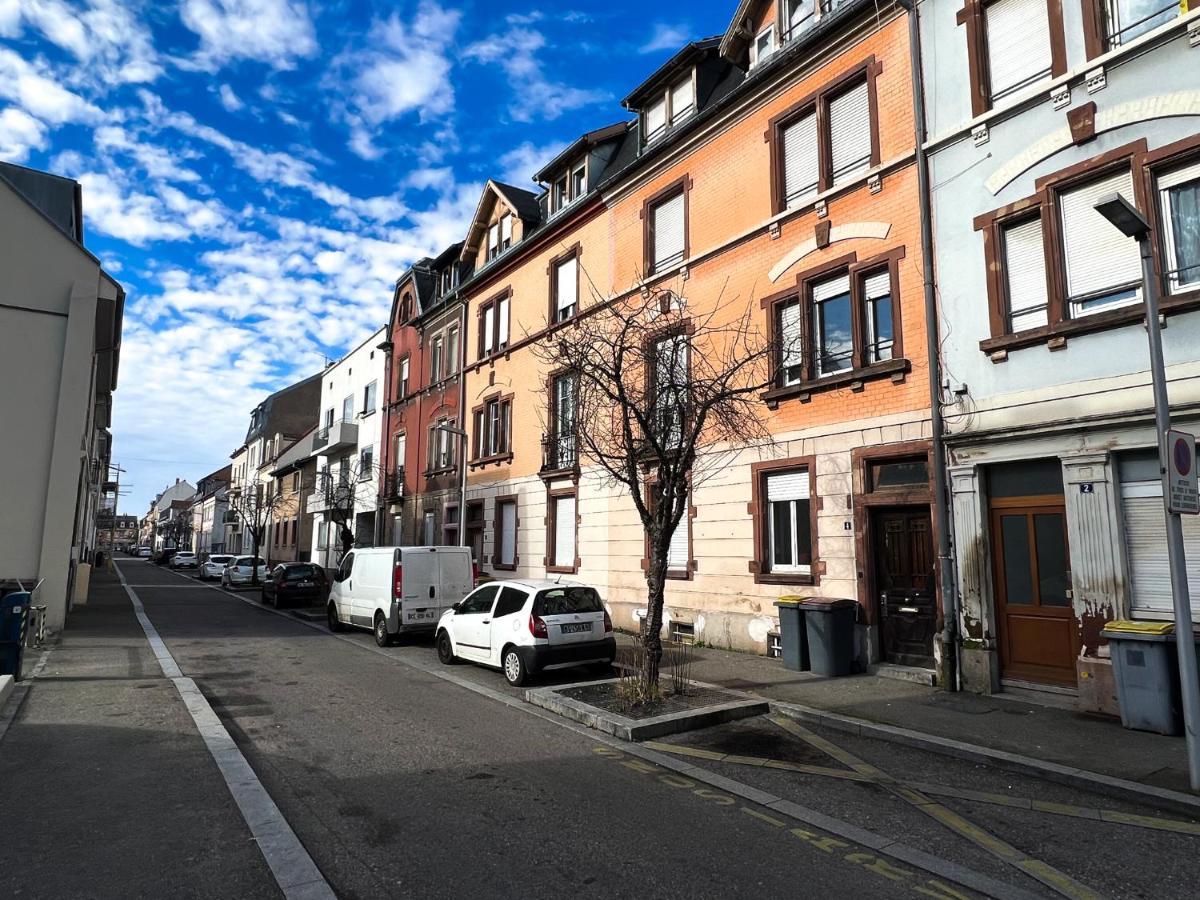 # Le 4 # Tres Beau Appartement T3 Neuf, Tout Confort, Mulhouse Centre Ville Exteriér fotografie